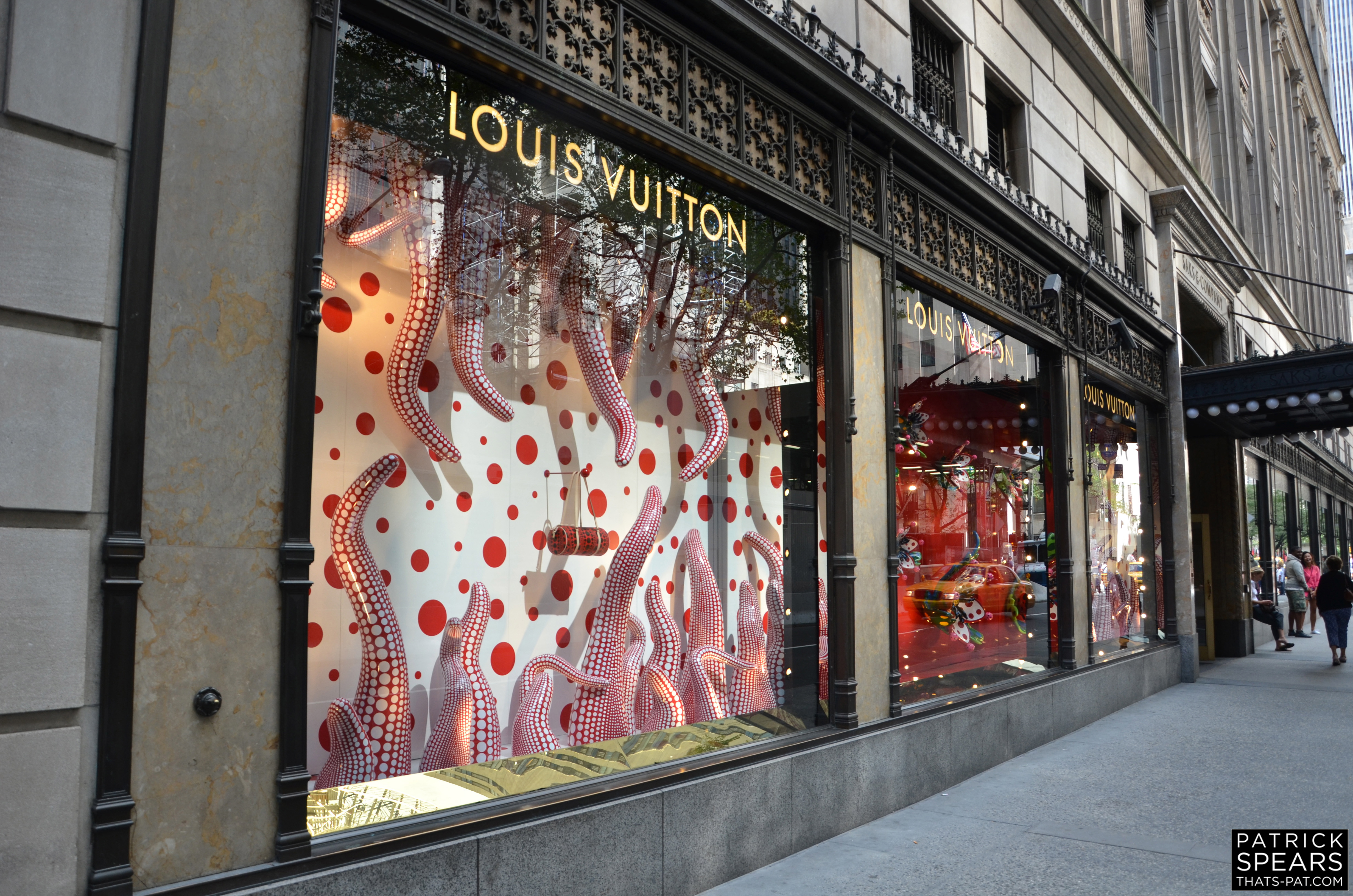 SAKS LOUIS VUITTON STOREFRONT DISPLAY Patrick Spears